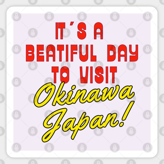 Okinawa Japan. Gift Ideas For The Travel Enthusiast. Sticker by Papilio Art